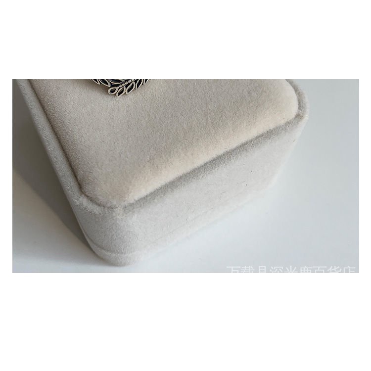 Nhẫn Hình Lá Mây Đan Rỗng Phong Cách Punk Đường Phố Cá Tính Thời Trang Cho Nữ Haobing boutiqu