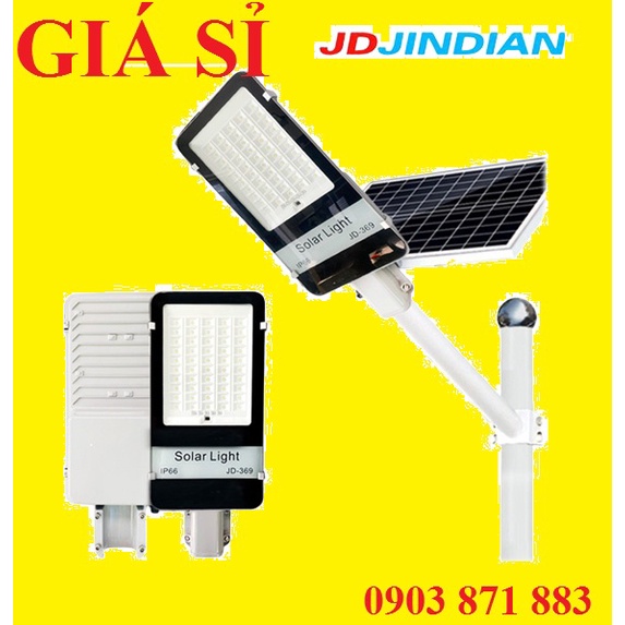 Đèn Đường Năng Lượng Mặt Trời JinDian 300W JD-369  -  Đèn Năng Lượng Mặt Trời Jindian