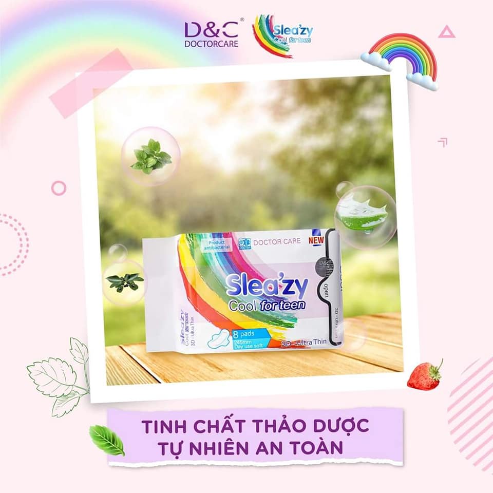 Băng vệ sinh Doctor Care Slea'zy Cool for teen