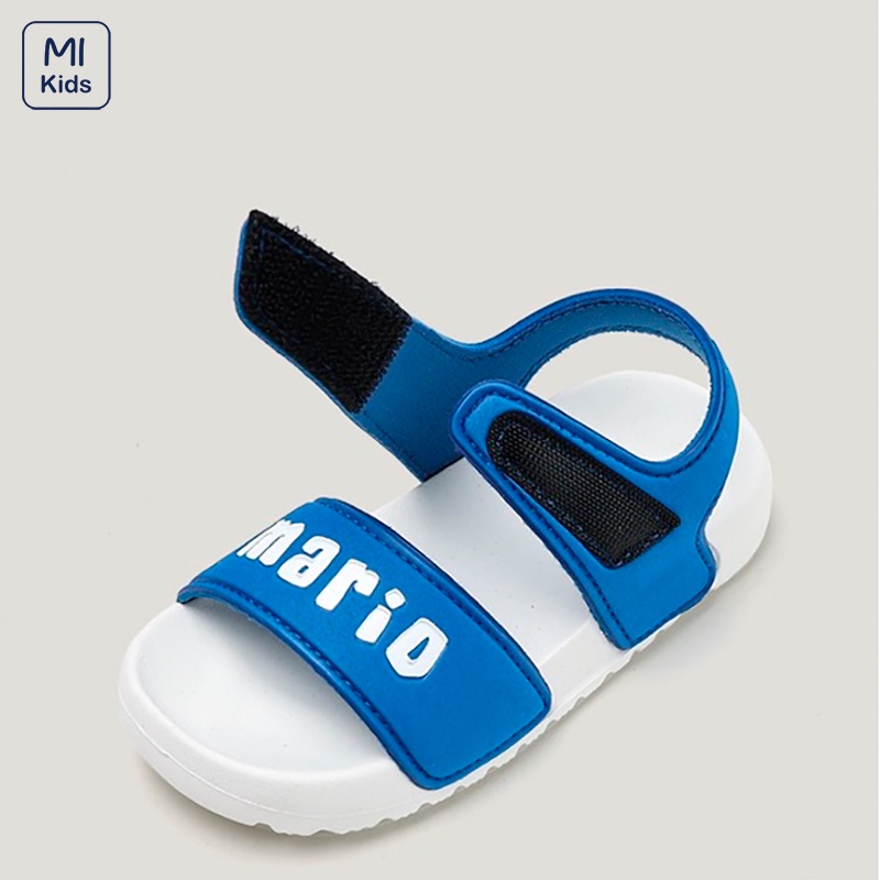Giày Sandal Quai Ngang Cho Bé MiKids, Êm Chân, Chống Trơn Trượt, Phong Cách Dễ Thương Cho Bé 1 Đến 12 Tuổi – S004