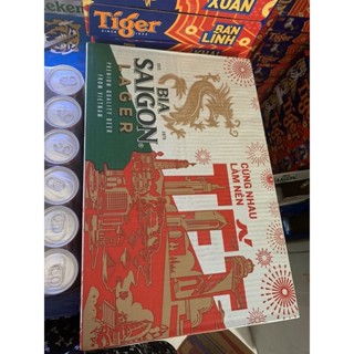 Bia Sài Gòn Xanh Xuân thùng 24lon x 330ml