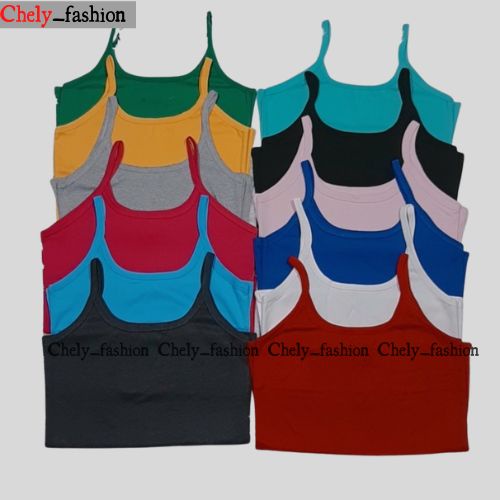 Áo thun hai dây nữ, áo thun nữ dáng ôm có size đại  chất cotton thun co giản  chely_fashion