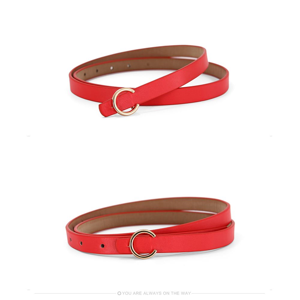 SmileFairyCC【COD &amp; Hàng Có Sẵn】Thắt Lưng Hình Chữ C Ulzzang Ngọt Ngào Chất Lượng Tốt Thời Trang Mỗi Ngày Cho Nữ