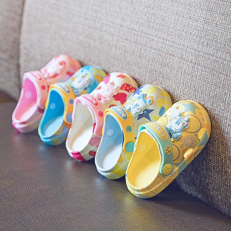 Dép sục crocs, dép cho bé siêu nhẹ, siêu mềm, êm, chống trơn trượt Bobdog – CQ01