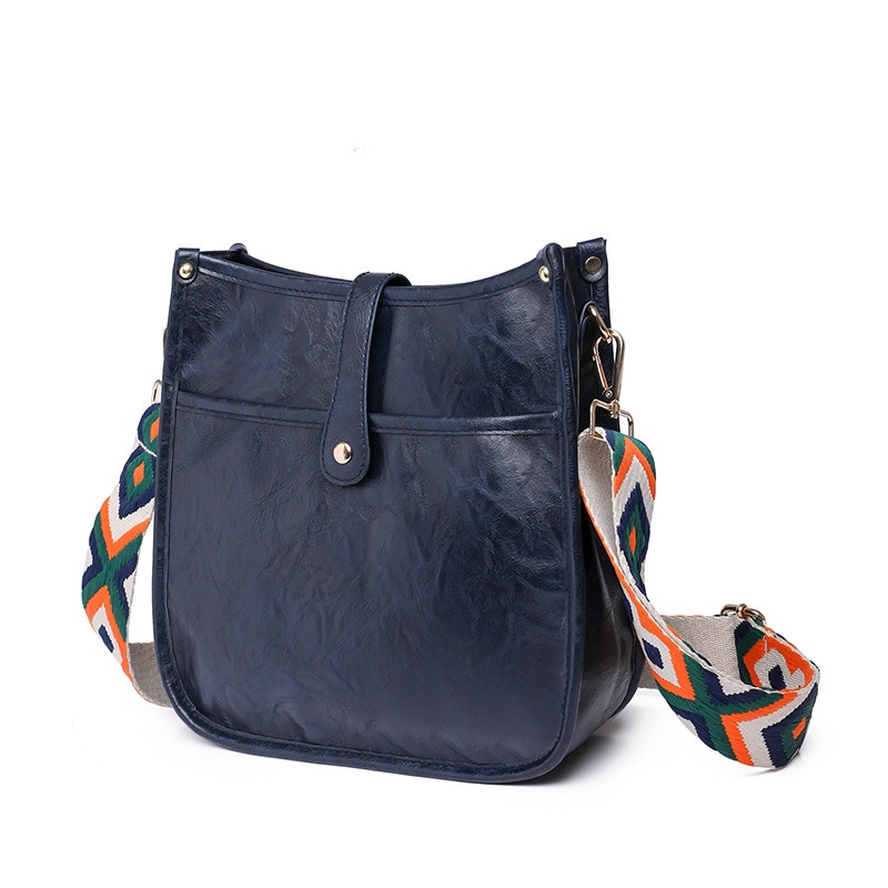 Ielgy Túi Đeo Chéo Dây Bản Rộng Đa Năng Cho Nữ