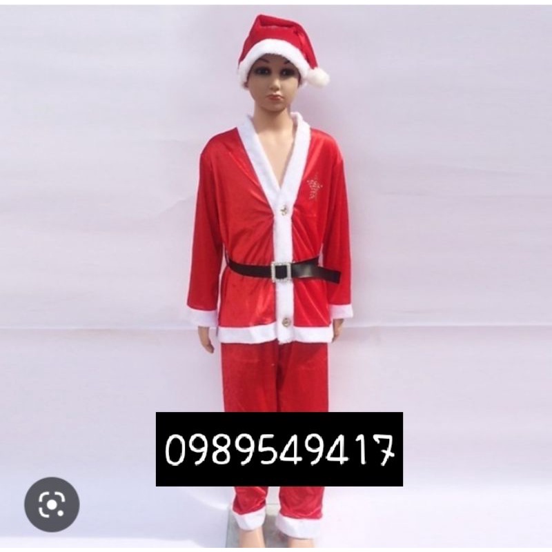 Bộ quần áo noel cho bé nam, chất liệu vải nhung siêu mềm mịn,dày dăn