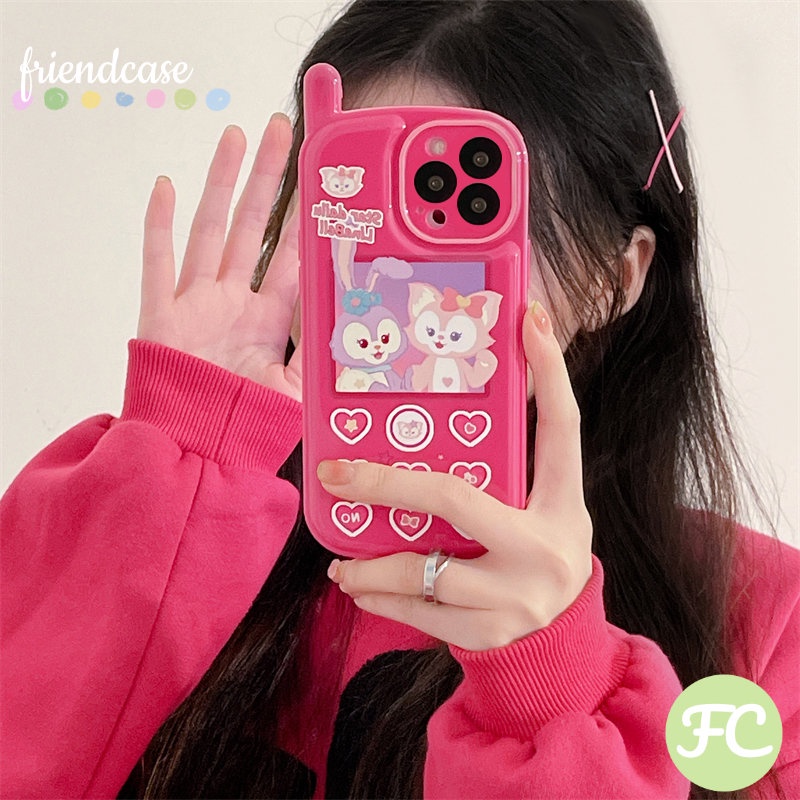 Ốp Điện Thoại TPU Mềm Họa Tiết Hoạt Hình Disney Linabelu Stella.Lou Cho iPhone 11 12 13 14 Pro MAX 7 8 Plus XR X XS MAX SE 2020