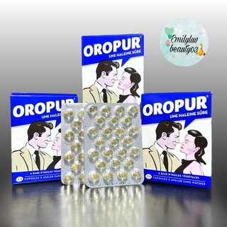 Viên chống hôi miệng OROPUR Pháp hộp 50 viên