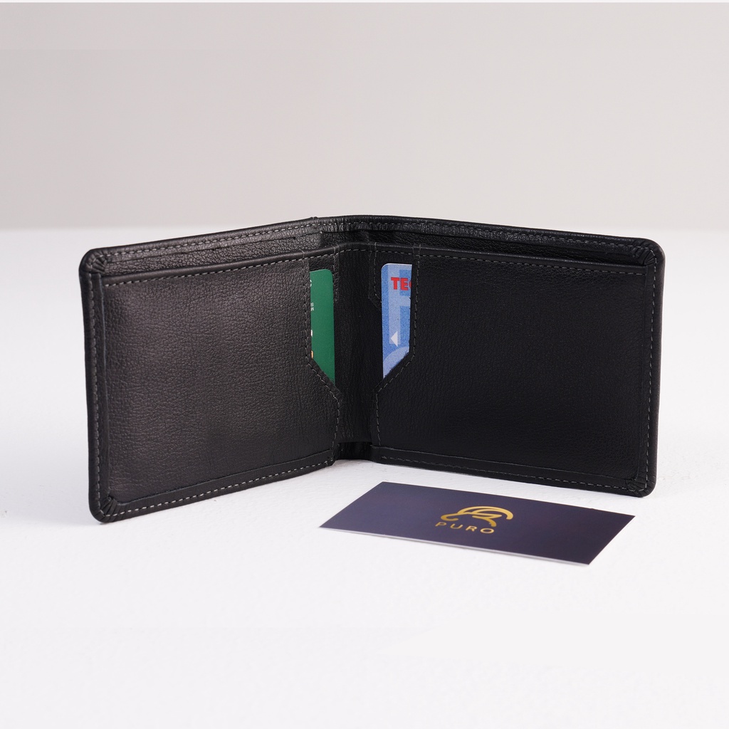 Ví Nam Da Bò Mill Mềm Mịn, Kích Thước Nhỏ Gọn  Full hộp