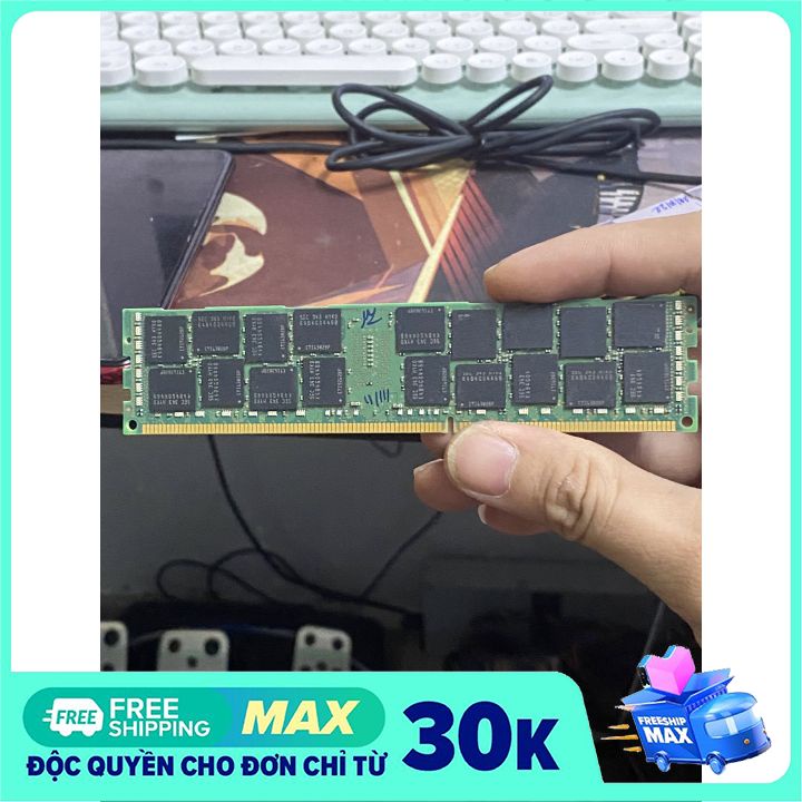 RAM ECC REG 16GB BUS 1600 SAMSUNG CẮM PHÁT NHẬN NGAY