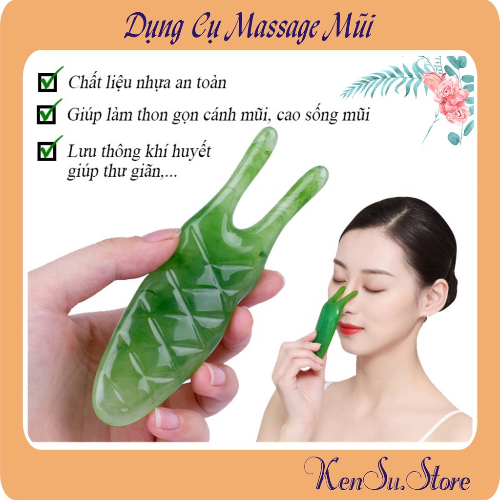 Dụng Cụ Massge Mũi Giúp Thon Gọn Nâng cao Sống Mũi Tự nhiên