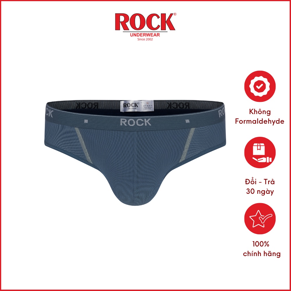 Quần lót nam cao cấp phối lưới độc quyền cá tính ROCK 017 cotton 4 chiều thấm hút tốt, thoáng mát, thoải mái, không cấn