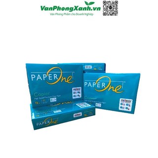 Giấy in A4 PAPER ONE ĐL 70 msg (1 ream 500 tờ)