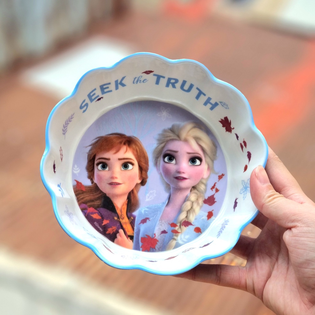 Chén tô ăn dặm cho trẻ em Disney Frozen Elsa Anna