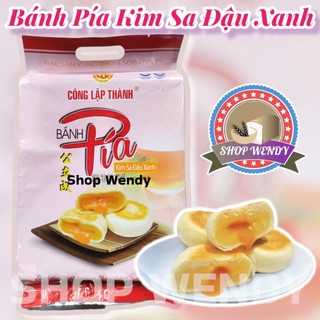 Bánh Pía Kim Sa Mini Đậu xanh trứng 500g, Bánh bía Vũng Thơm Sóc Trăng - SHOP WENDY