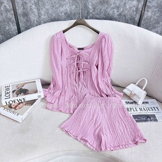 Sét kiểu cột dây nơ