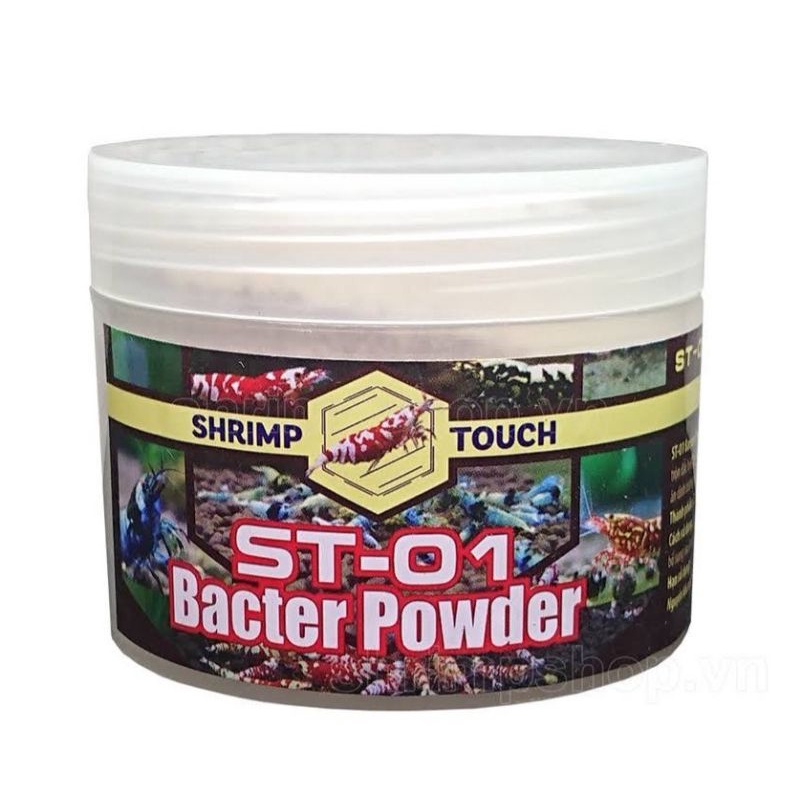 VI SINH BỘT CAO CẤP St-01 Bacter Powder dùng cho hồ tép cảnh