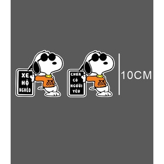Tem decal logo dán xe máy ngộ nghĩnh. dán mọi màu xe