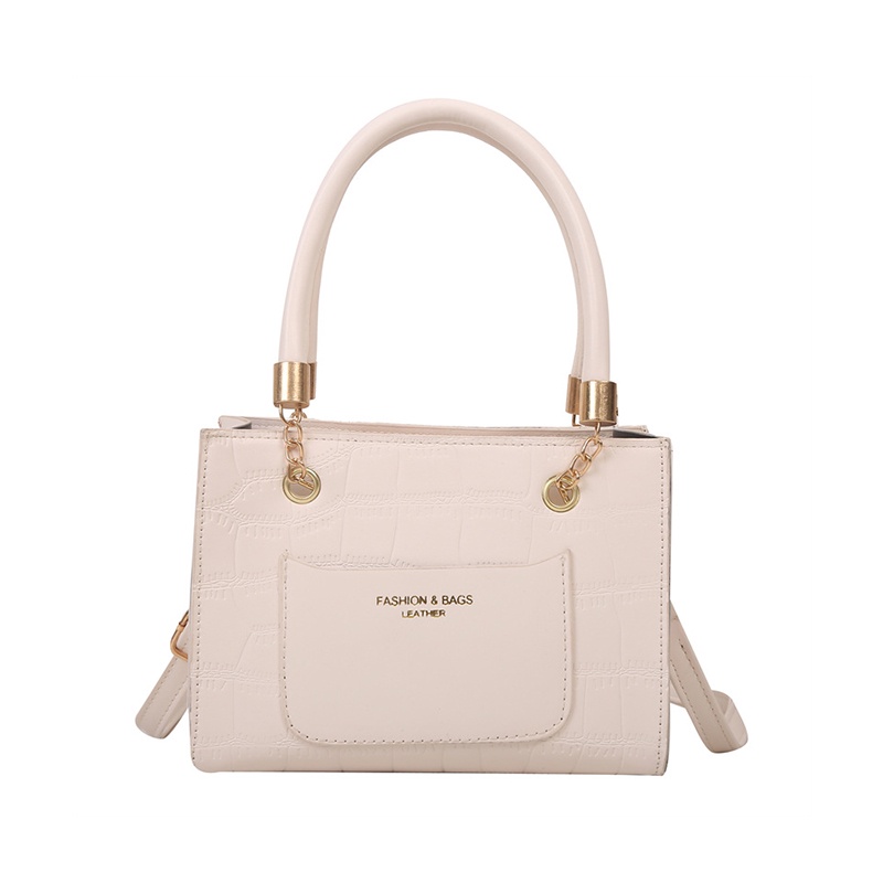 Túi Đeo Vai Sức Chứa Lớn Họa Tiết Vân Đá Phong Cách Hong Kong Cổ Điển Thời Trang Cho Nữ