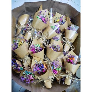 Bó hoa khô mini xinh xắn