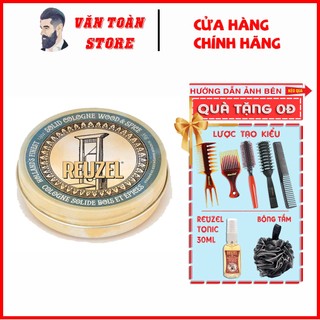 Nước hoa khô reuzel wood & spice solid cologne balm - new 2022