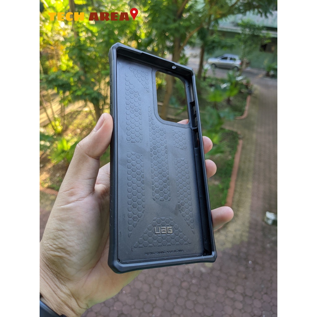 Ốp lưng UAG Monarch Black Leather cho samsung galaxy Note 20Ultra