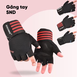 Găng Tay Tập Gym SND 07 - Găng Tay Tập Gym kết hợp bảo vệ cổ tay cao cấp