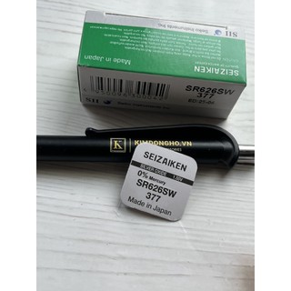 Viên pin cúc áo đồng hồ Seizaiken 377 SR626SW 1,55V