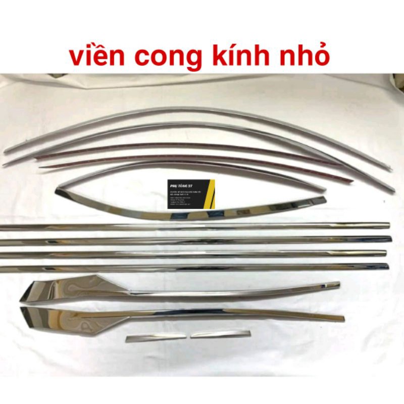 Nẹp viền chân- cong kính Toyota Avanza 2022++