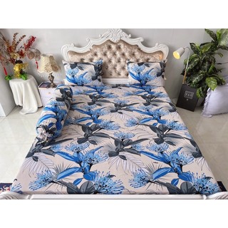 ga gối thun Hàn quốc mẫu lá