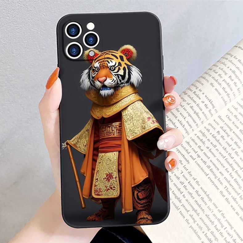 Ốp lưng iphone hình 12 con giáp cực chất dẻo vuông cạnh tuổi Tý Sửu Dần Mão Thìn Tỵ Ngọ Mùi Thân Dậu Tuất Hợi đủ mã 6-14