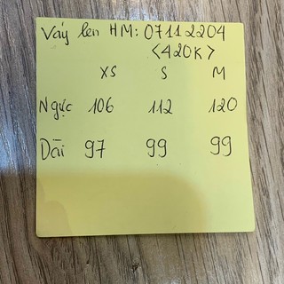 Váy len H&M - made in cambodia dư xịn