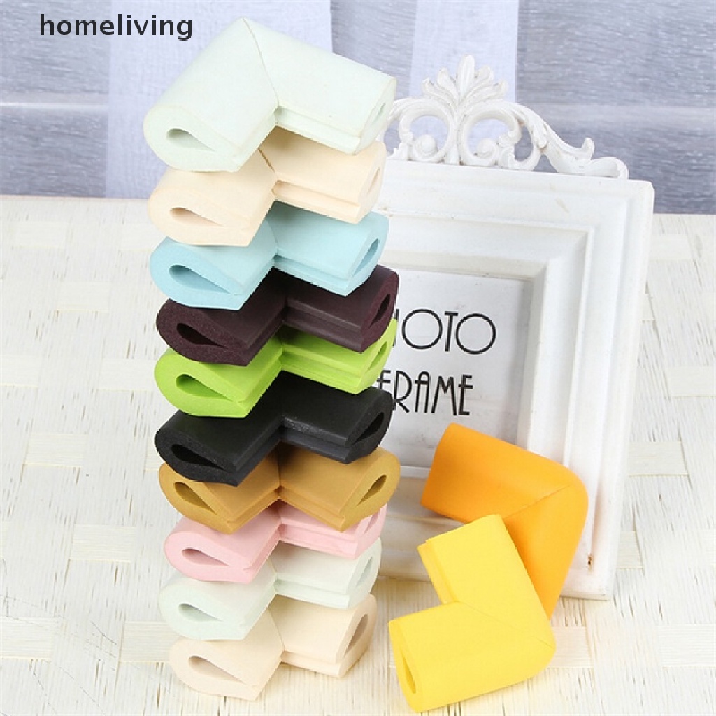 Bộ 4 Miếng Bọc Cạnh Bàn Kính Bảo Vệ An Toàn Cho Bé