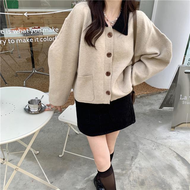 Áo Khoác Cardigan Dệt Kim Mềm Mại Thời Trang Cho Nữ