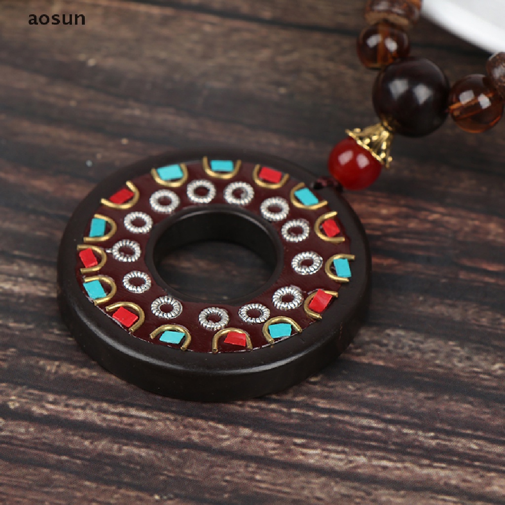 Aosun Vòng cổ Phong Cách Phật Giáo Nepal