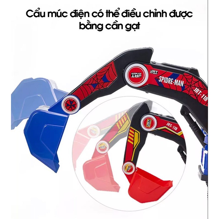 Xe ô tô điện cần cẩu cho bé BBT Global BBT-1188