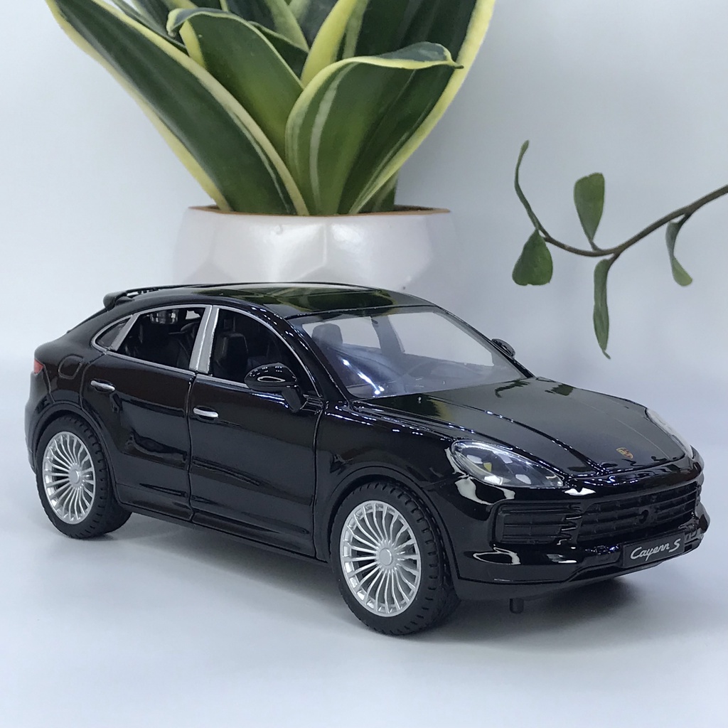 Mô hình xe ô tô Porsche Cayenne S tỷ lệ 1:24 mẫu xe quý tộc mới nhất