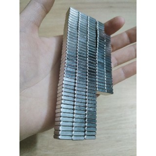 5 cái Nam châm vuông 10*10*3mm đất hiếm siêu mạnh