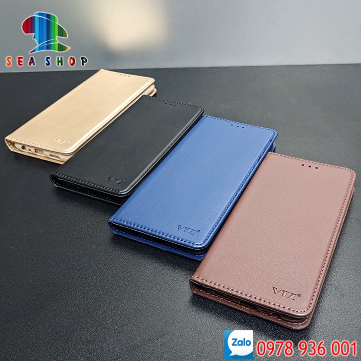Bao da Samsung Galaxy A72 dạng ví, Có ngăn cài thẻ - tiền, Thiết kế nắp gập 2 mặt -Có thể dựng điện thoại trên mặt bàn