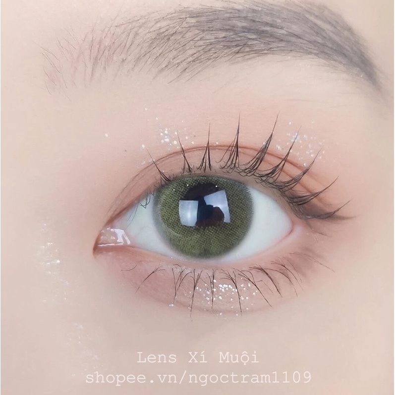 Lens nâu rêu giãn nhỏ G41 0 độ