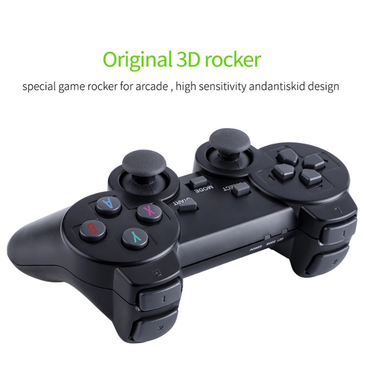 Máy chơi game Stick 4K - Máy chơi game 4 nút HDMI 3550 + 20 trò mới độc quyền, kết nối không dây game 4 ~ 6 nút, PS1/GBA
