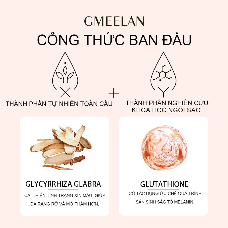 Kem Dưỡng Trắng Nâng Tone GMEELAN SPF20 Facial White CC Cream Nâng 30g