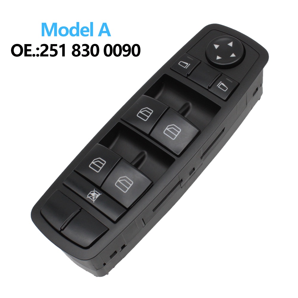 Công Tắc Điều Khiển Cửa Sổ Xe Hơi Mercedes Benz ML GL R Class W164 W251 2518300590,2518300290,2518300090