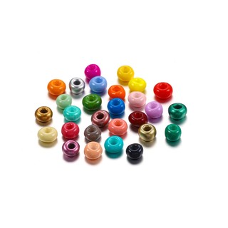 Set 300-600 hạt thủy tinh nhiều màu sắc làm trang sức diy ps261