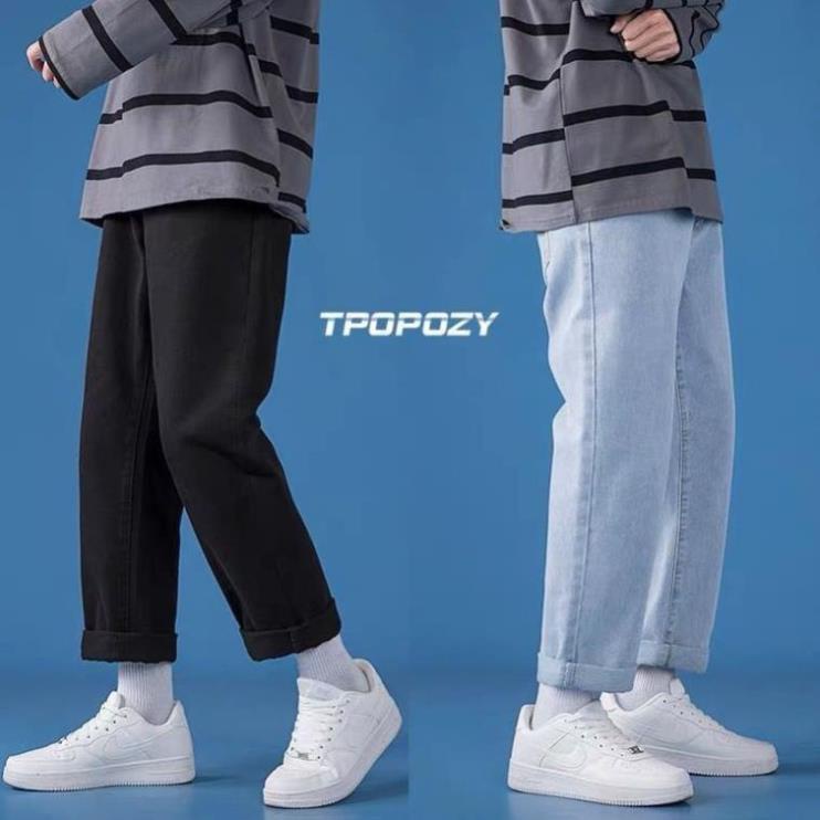 Quần Jeans Baggy Nam Ống Rộng Dáng Suông, cam kết Giặt không phai màu - HÀNG CAO CẤP LOẠI 1 ! -