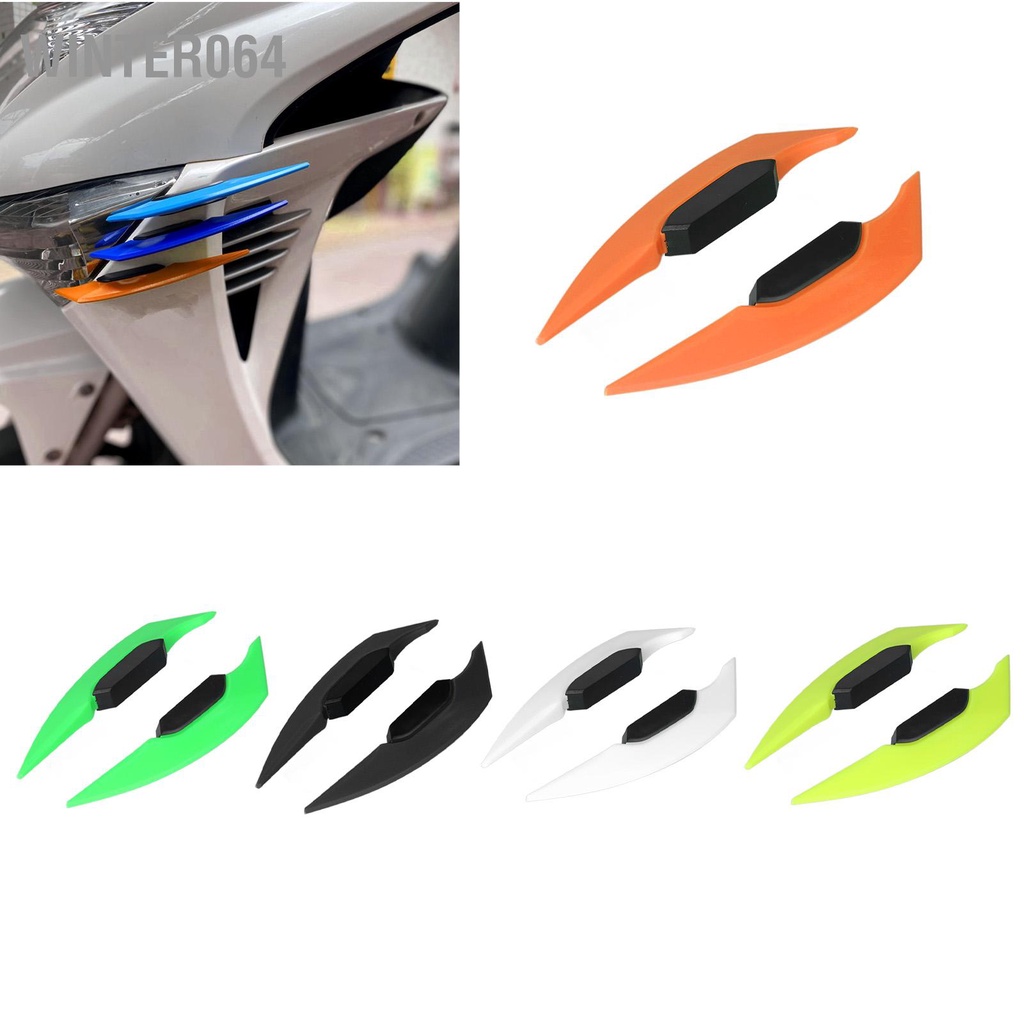 1 cặp Cánh hướng gió bên xe máy Khí động học lướt phổ biến cho đạp điện Winter064