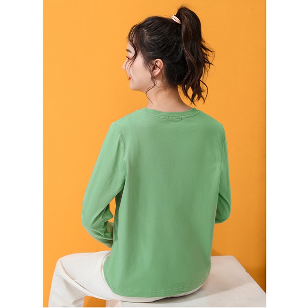 RN241_Rập giấy may áo thun dài tay nữ