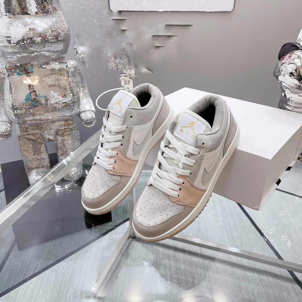 Giày Jordan Cổ Thấp Nam Nữ, Giày Sneaker JD1 low Milan Thời Trang Cao Cấp Hottrend J239