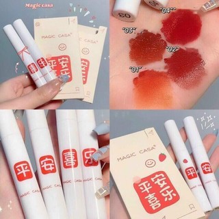 Sét son kem hán tự 4 cây- sét son kem lì sỉ thùng 17-18-19k