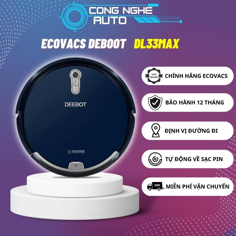 Máy Robot hút bụi lau nhà Ec0vacs Deebot DL33MAX